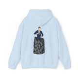 A person working hard to better his/herself - Heavy Blend™ Self-Made Hoodie - Man #5