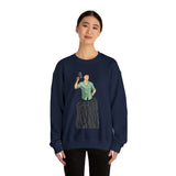 A person working hard to better his/herself - Heavy Blend™ Crewneck Sweatshirt - Man #15 - Breakthrough Collection