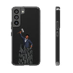 A person working hard to better his/herself - Clear Case - Self-Made Man #1 - Breakthrough Collection