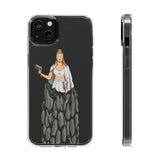 A person working hard to better his/herself - Clear Case - Self-Made Woman #11 - Breakthrough Collection