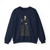 A person working hard to better his/herself - Self-Made Sweatshirt Heavy Blend™ Crewneck - Man #3 - Breakthrough Collection