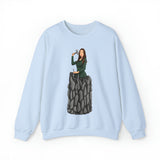 A person working hard to better his/herself - Self-Made Sweatshirt Heavy Blend™ Crewneck - Woman #5