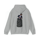 A person working hard to better his/herself - Heavy Blend™ Self-Made Hoodie - Man #4 - Breakthrough Collection