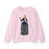 A person working hard to better his/herself - Self-Made Sweatshirt Heavy Blend™ Crewneck - woman #3 - Breakthrough Collection