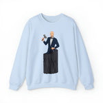 A person working hard to better his/herself - Self-Made Sweatshirt Heavy Blend™ Crewneck - Man #16