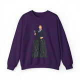 A person working hard to better his/herself - Self-Made Sweatshirt Heavy Blend™ Crewneck - Man #3 - Breakthrough Collection
