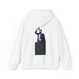 A person working hard to better his/herself - Heavy Blend™ Self-Made Hoodie - Man #12