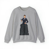 A person working hard to better his/herself - Self-Made Sweatshirt Heavy Blend™ Crewneck - Man #3 - Breakthrough Collection