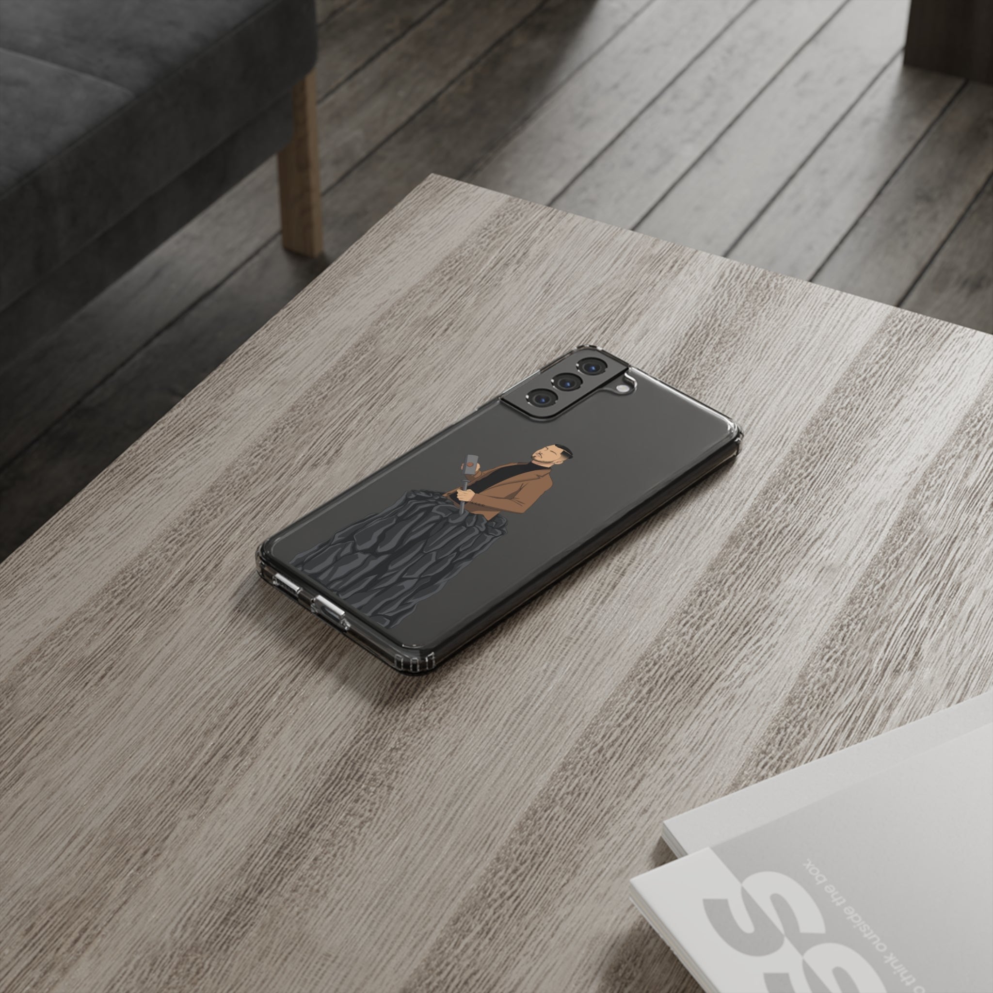 A person working hard to better his/herself - Clear Case - Self-Made Man #14 - Breakthrough Collection