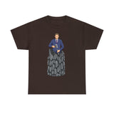 A person working hard to better his/herself - Heavy Cotton Self-Made T-shirt - Self-Made Man #8 - Breakthrough Collection
