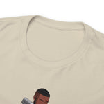 A person working hard to better his/herself - Heavy Cotton Self-Made T-shirt - Self-Made Man #6 - Breakthrough Collection