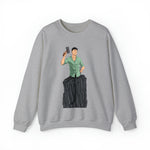 A person working hard to better his/herself - Heavy Blend™ Crewneck Sweatshirt - Man #15 - Breakthrough Collection