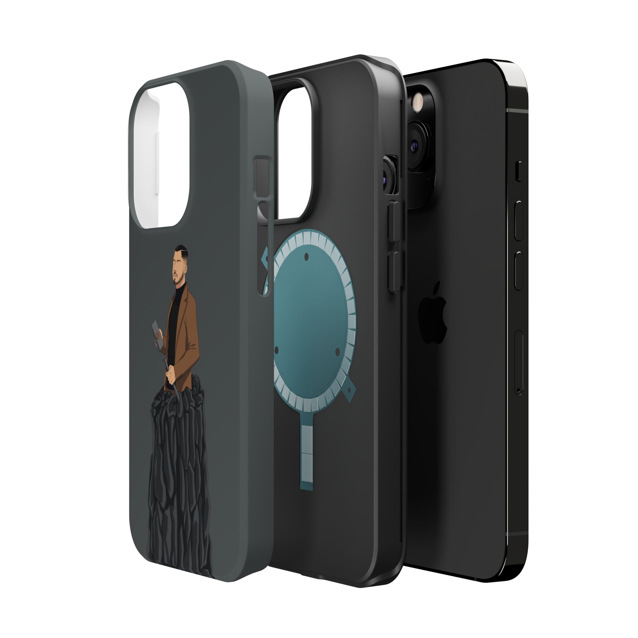 A person working hard to better his/herself - MagSafe Tough Case - Man #14 - Breakthrough Collection