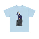 A person working hard to better his/herself - Heavy Cotton Self-Made T-shirt - Self-Made Man #12 - Breakthrough Collection
