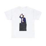 A person working hard to better his/herself - Heavy Cotton Self-Made T-shirt - Self-Made Man #12 - Breakthrough Collection