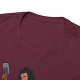 A person working hard to better his/herself - Heavy Cotton Self-Made T-shirt - Self-Made Man #2 - Breakthrough Collection