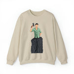 A person working hard to better his/herself - Heavy Blend™ Crewneck Sweatshirt - Man #15 - Breakthrough Collection