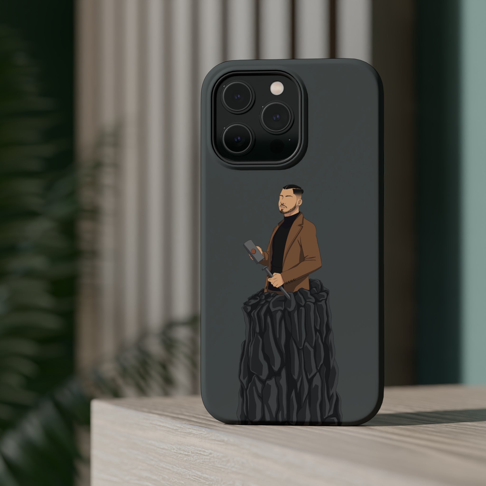 A person working hard to better his/herself - MagSafe Tough Case - Man #14 - Breakthrough Collection