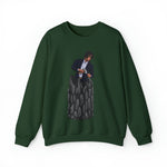 A person working hard to better his/herself - Self-Made Sweatshirt Heavy Blend™ Crewneck - Man #4 - Breakthrough Collection