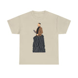 A person working hard to better his/herself - Heavy Cotton Self-Made T-shirt - Self-Made Man #14 - Breakthrough Collection