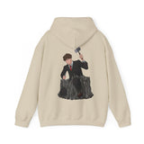 A person working hard to better his/herself - Heavy Blend™ Hoodie - Man #17 - Breakthrough Collection