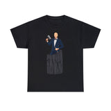 A person working hard to better his/herself - Heavy Cotton Self-Made T-shirt - Man #16