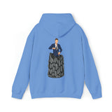 A person working hard to better his/herself - Heavy Blend™ Self-Made Hoodie - Man #5