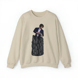 A person working hard to better his/herself - Self-Made Sweatshirt Heavy Blend™ Crewneck - Man #4 - Breakthrough Collection