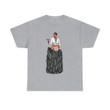 A person working hard to better his/herself - Heavy Cotton Self-Made T-shirt - self-made woman #1 - Breakthrough Collection