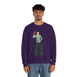 A person working hard to better his/herself - Heavy Blend™ Crewneck Sweatshirt - Man #15 - Breakthrough Collection