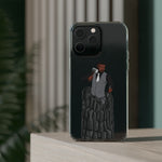 A person working hard to better his/herself - Clear Case - Self-Made Man #6 - Breakthrough Collection