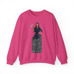 A person working hard to better his/herself - Self-Made Sweatshirt Heavy Blend™ Crewneck - woman #9 - Breakthrough Collection