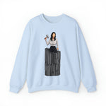 A person working hard to better his/herself - Self-Made Sweatshirt Heavy Blend™ Crewneck - Woman #14