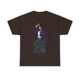 A person working hard to better his/herself - Heavy Cotton Self-Made T-shirt - Self-Made Man #12 - Breakthrough Collection