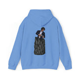 A person working hard to better his/herself - Heavy Blend™ Self-Made Hoodie - Man #4 - Breakthrough Collection