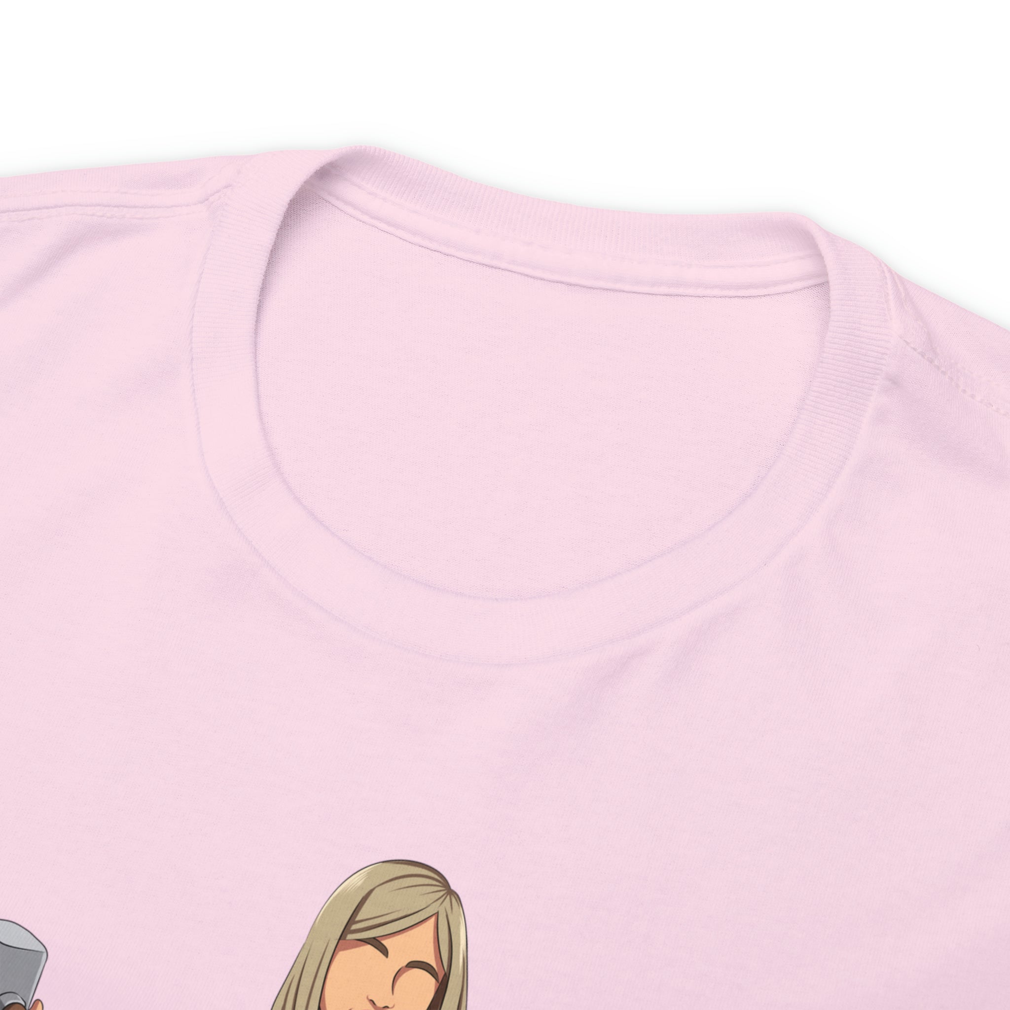 A person working hard to better his/herself - Heavy Cotton Self-Made T-shirt - self-made woman #3 - Breakthrough Collection