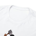 A person working hard to better his/herself - Heavy Cotton Self-Made T-shirt - Self-Made Man #9 - Breakthrough Collection