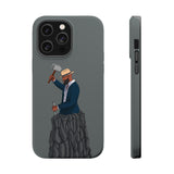 A person working hard to better his/herself - MagSafe Tough Case - Self-Made Man #7 - Breakthrough Collection