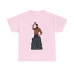 A person working hard to better his/herself - Heavy Cotton Self-Made T-shirt - Self-Made Man #9 - Breakthrough Collection