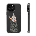 A person working hard to better his/herself - Clear Case - Self-Made Woman #11 - Breakthrough Collection