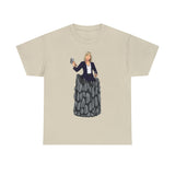 A person working hard to better his/herself - Heavy Cotton Self-Made T-shirt - self-made woman #3 - Breakthrough Collection