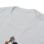 A person working hard to better his/herself - Heavy Cotton Self-Made T-shirt - Self-Made Man #9 - Breakthrough Collection