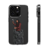 A person working hard to better his/herself - Clear Case - Self-Made Man #2 - Breakthrough Collection