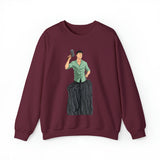 A person working hard to better his/herself - Heavy Blend™ Crewneck Sweatshirt - Man #15 - Breakthrough Collection