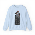A person working hard to better his/herself - Self-Made Sweatshirt Heavy Blend™ Crewneck - Man #6 - Breakthrough Collection