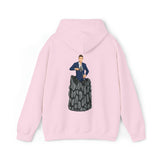 A person working hard to better his/herself - Heavy Blend™ Self-Made Hoodie - Man #5