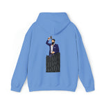 A person working hard to better his/herself - Heavy Blend™ Self-Made Hoodie - Man #12