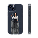 A person working hard to better his/herself - Clear Case - Self-Made Woman #14