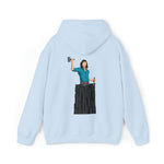 A person working hard to better his/herself - Heavy Blend™ Self-Made Hoodie - Man #10