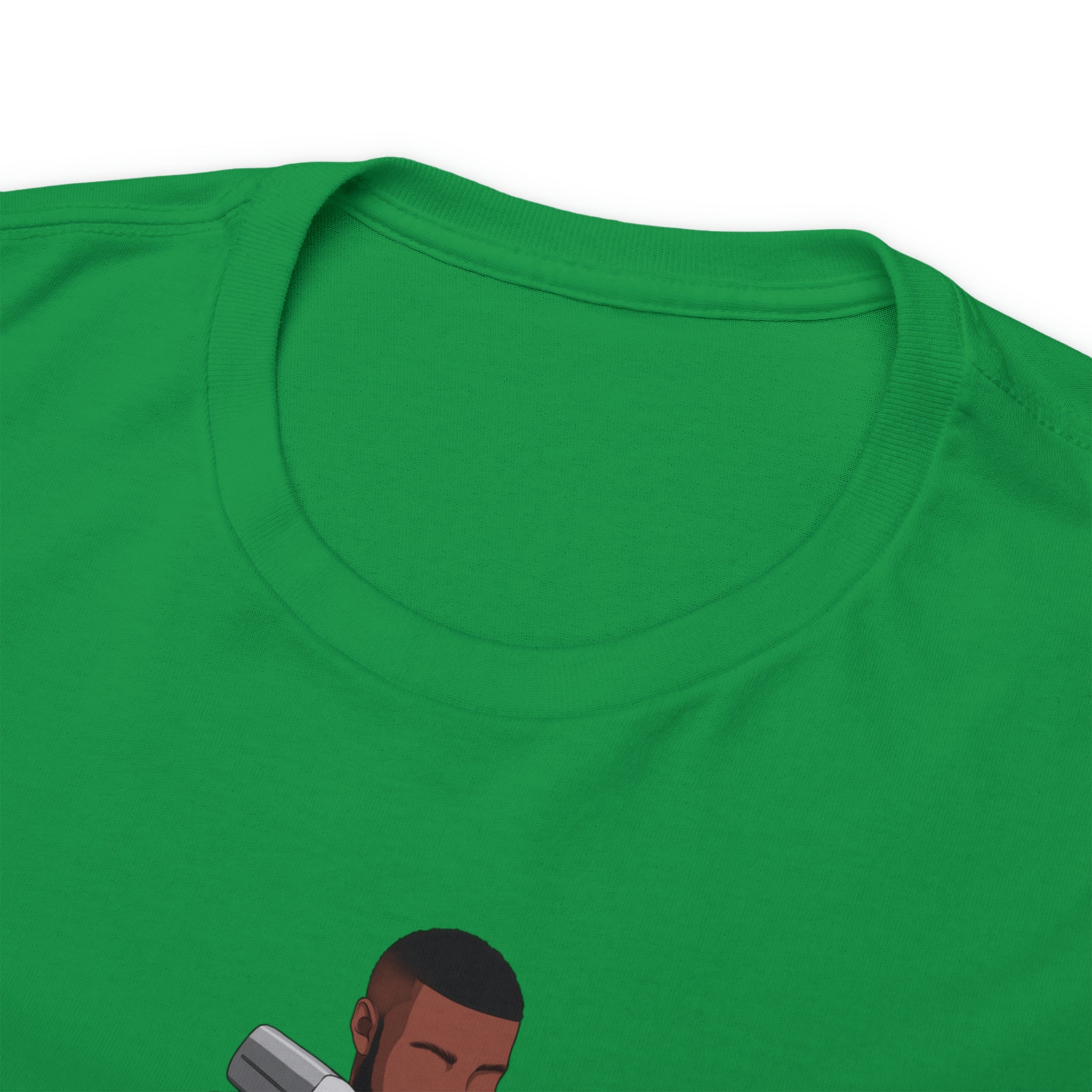A person working hard to better his/herself - Heavy Cotton Self-Made T-shirt - Self-Made Man #6 - Breakthrough Collection